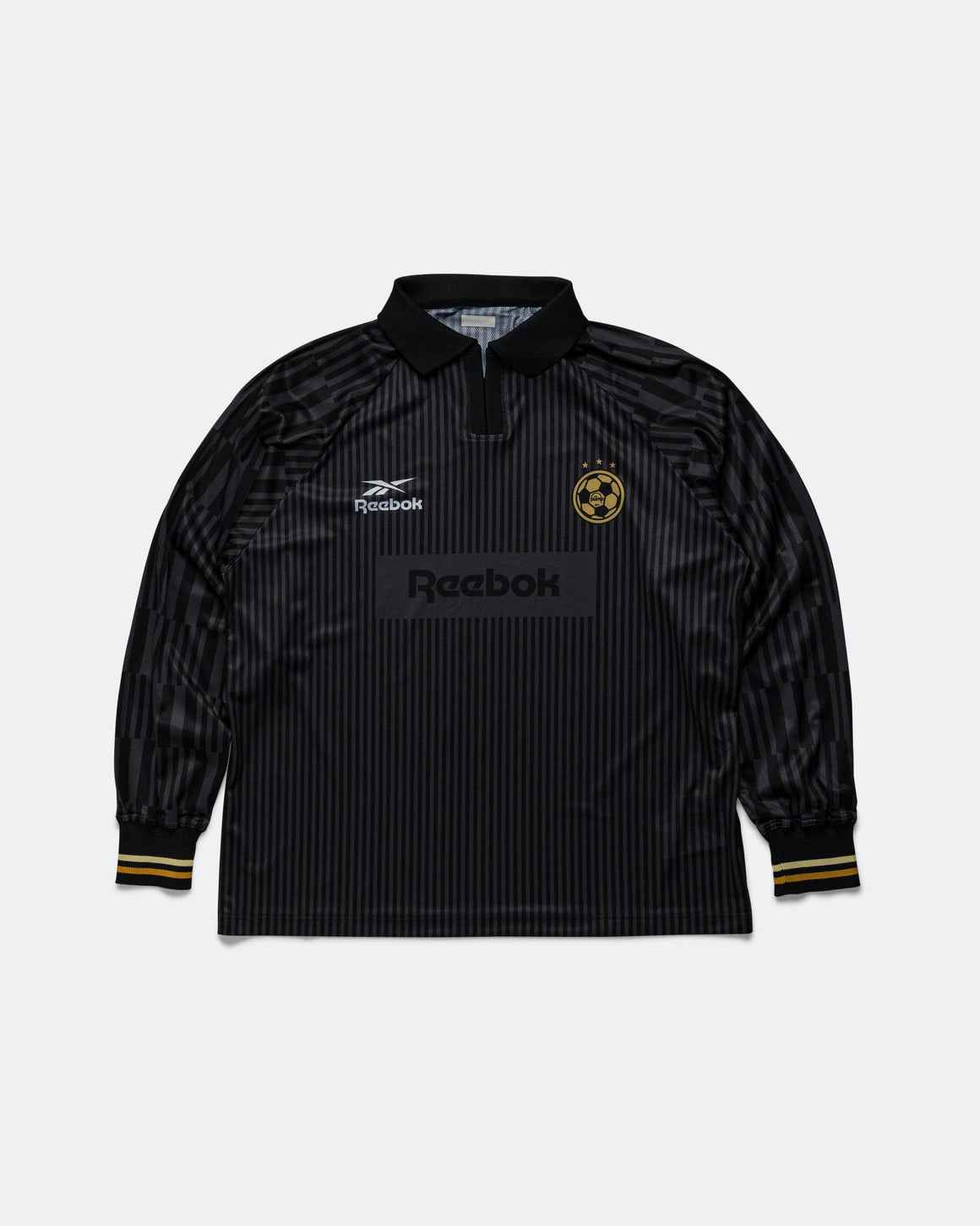 Soccer LS Tee 22 Graphic Black UP THERE - Main Image