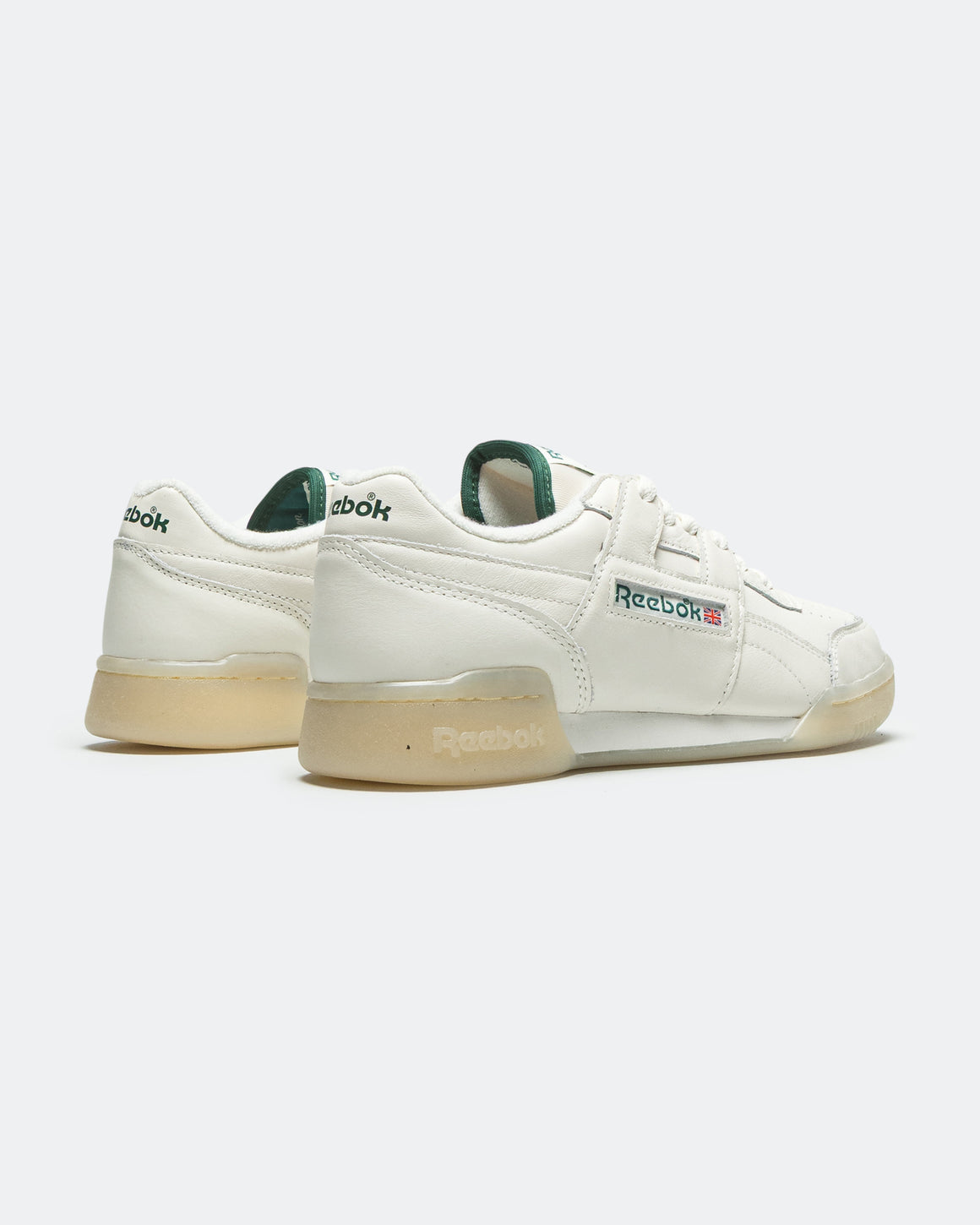 Reebok - Workout Plus - Chalk/Dark Green-Grey - UP THERE
