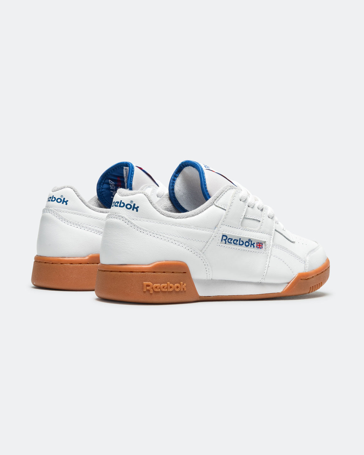 Reebok - Workout Plus - White/Vector Blue-Gum - UP THERE