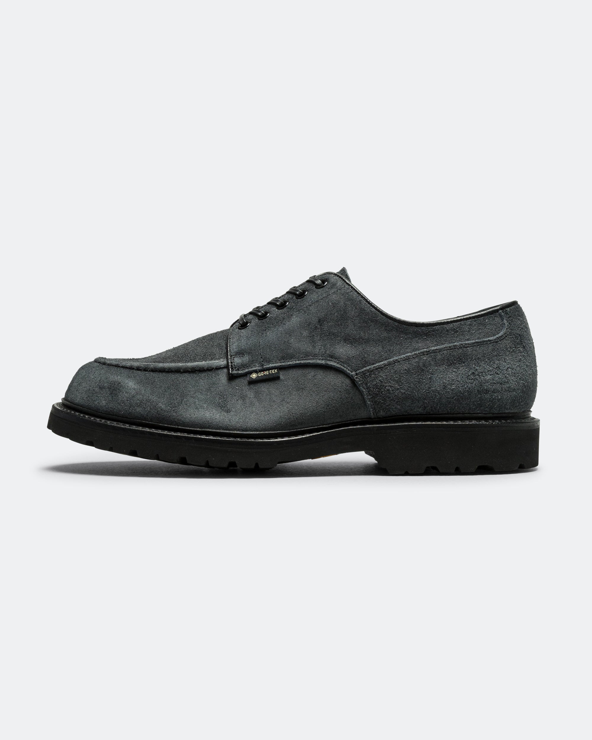 Regal Shoe & Co - U-Tip Derby GORE-TEX - Grey Suede | UP THERE