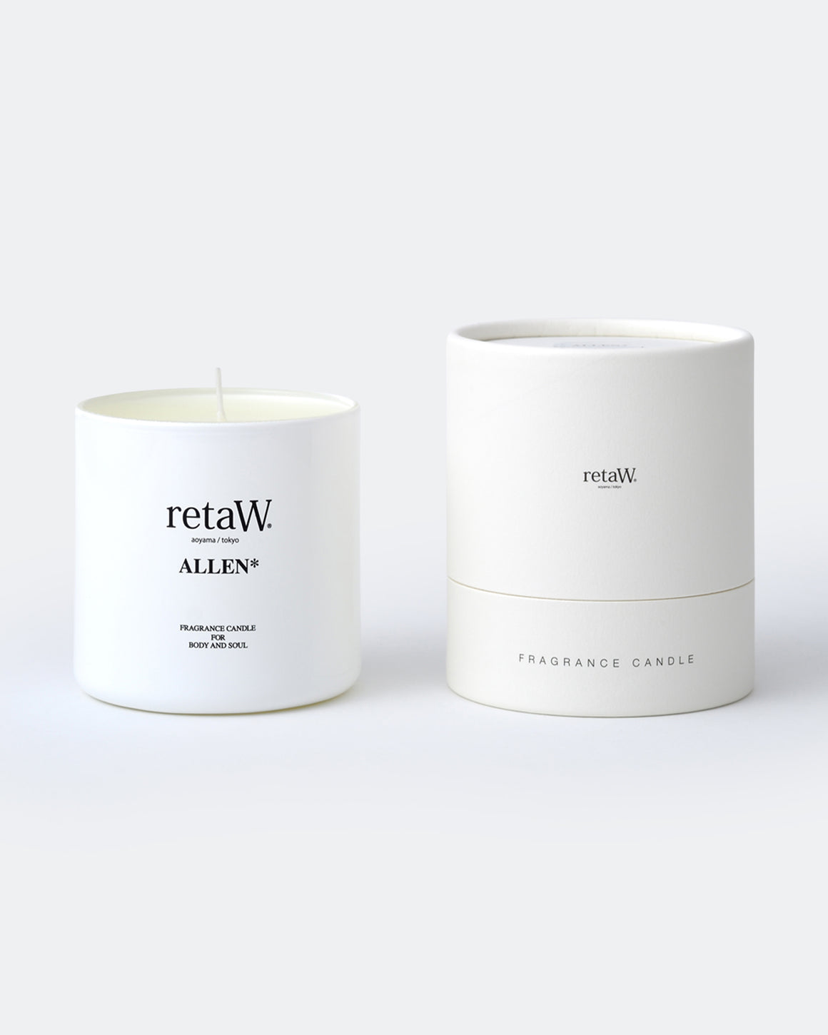 RetaW - ALLEN* Candle - White - UP THERE