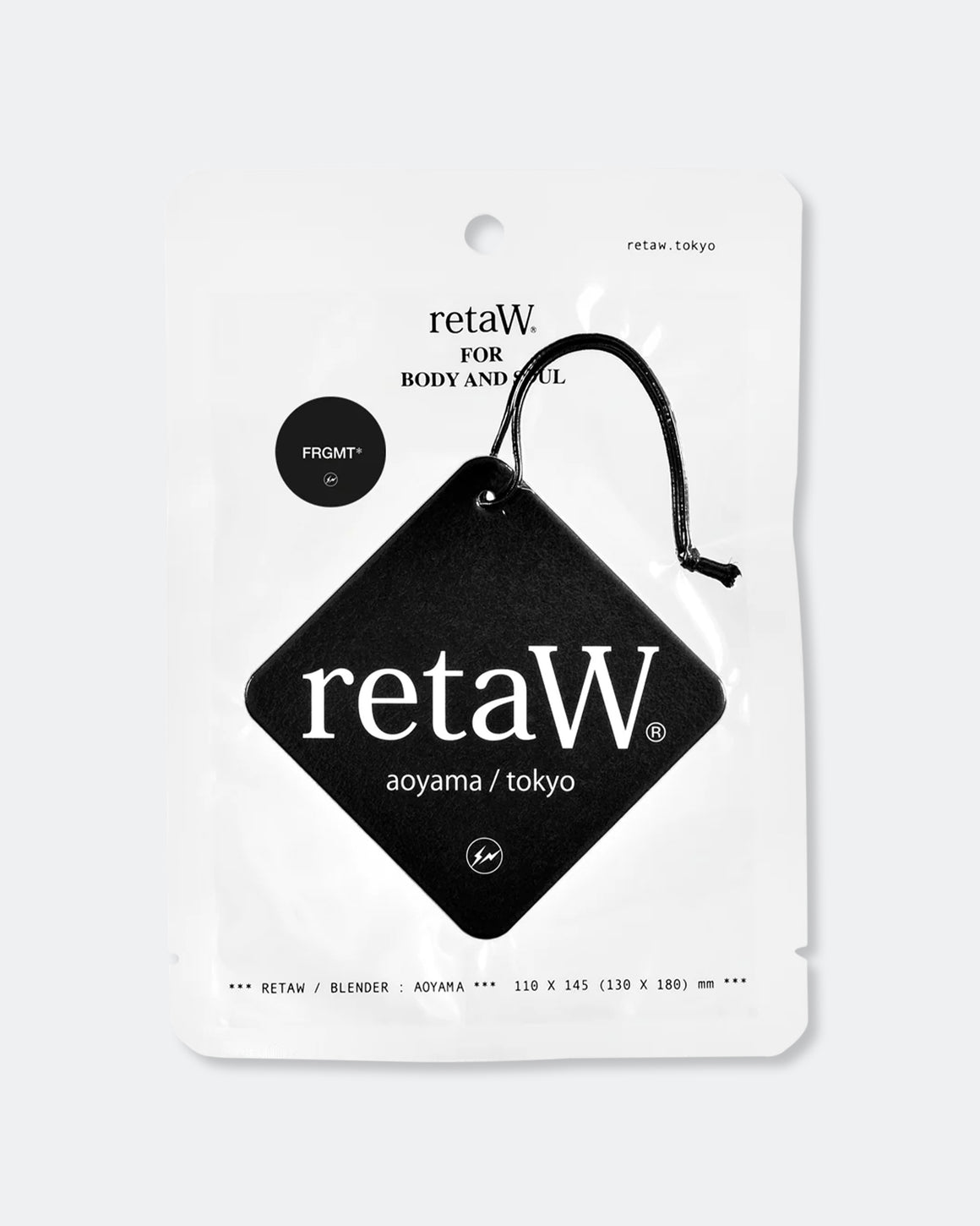 RetaW - FRGMT* Car Tag - UP THERE