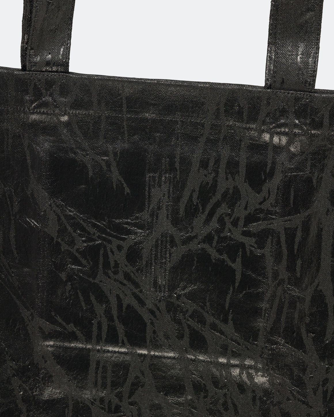 Rick Owens DRKSHDW - Borsa in Tessuto Shopper - Black - UP THERE