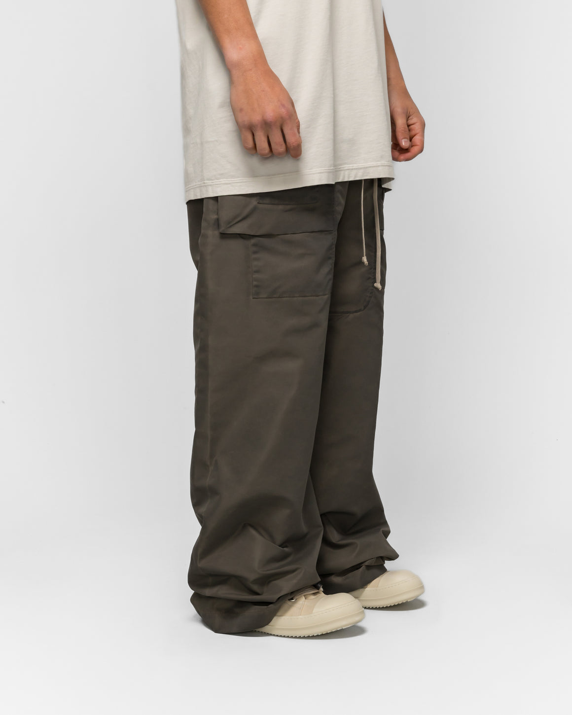 Rick Owens DRKSHDW - Creatch Wide Cargo Drawstring - Dark Dust - UP THERE