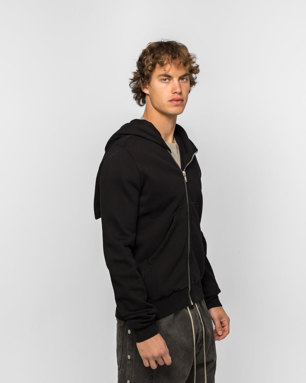 Rick Owens DRKSHDW - Mountain Hoodie - Black - UP THERE