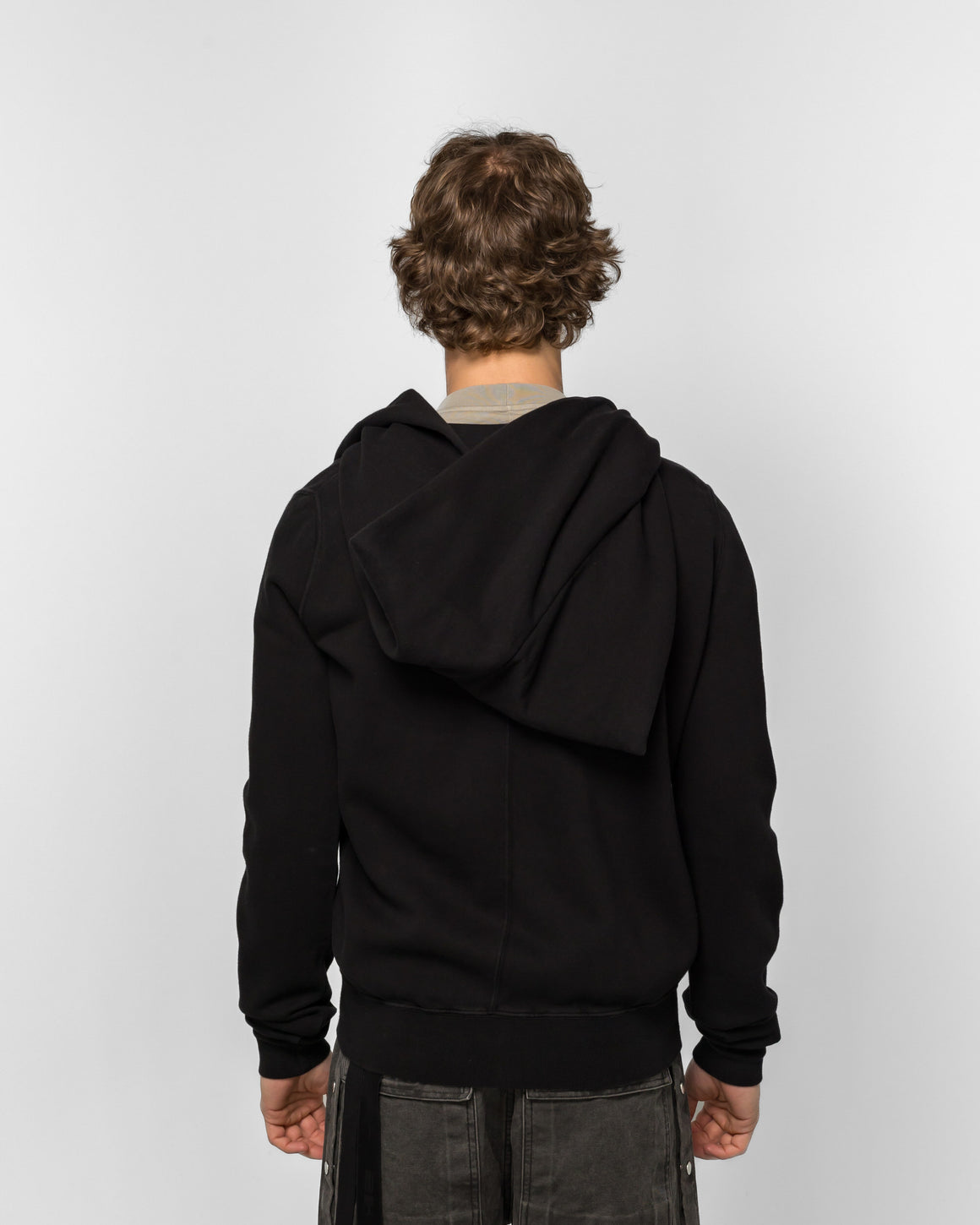 Rick Owens DRKSHDW - Mountain Hoodie - Black - UP THERE