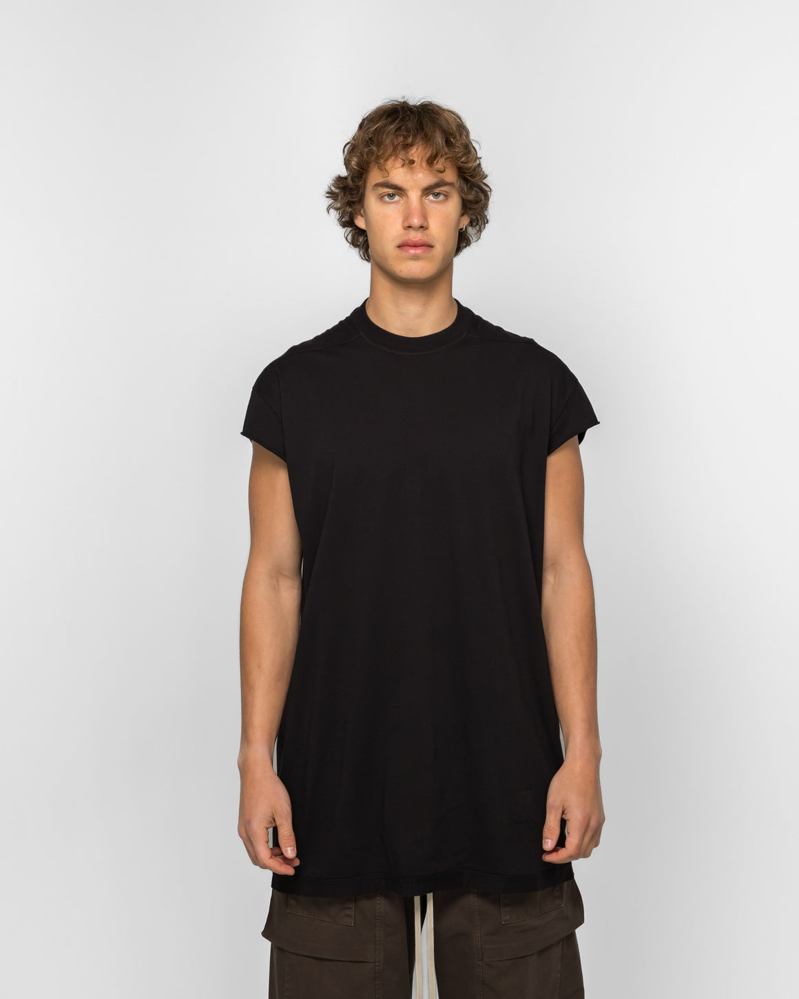 Rick Owens DRKSHDW - Rick S Jumbo SL T - Black - UP THERE