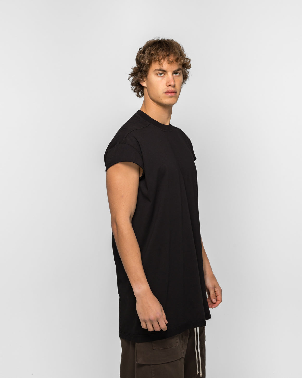 Rick Owens DRKSHDW - Rick S Jumbo SL T - Black - UP THERE