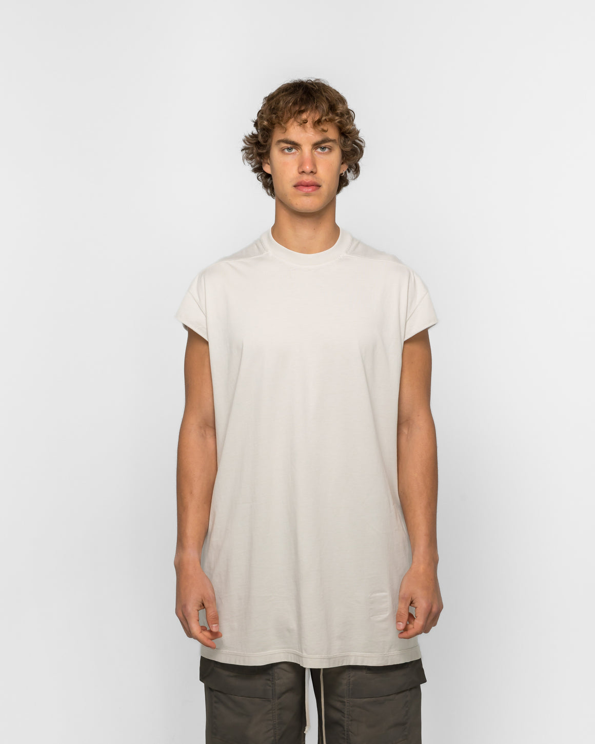 Rick Owens DRKSHDW - Rick S Jumbo SL T - Milk Wash - UP THERE
