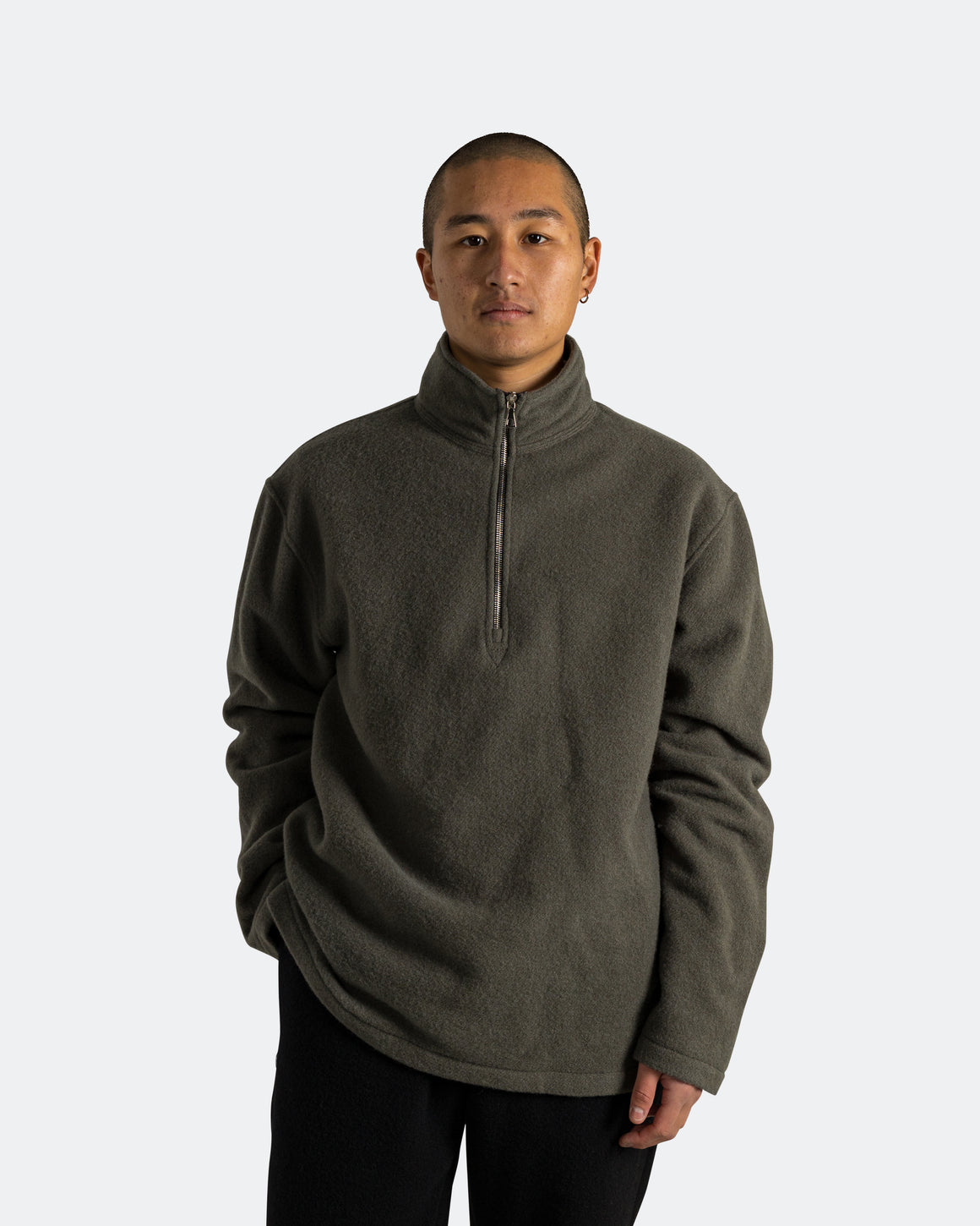 rier リア natural wool fleece フリース RIER natural wool fleece