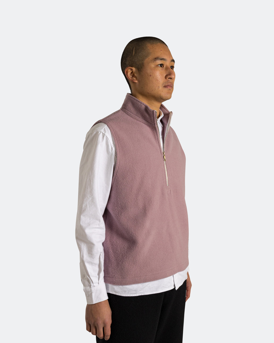 Rier - Gilet Fleece City - Myrte Natural Fleece - UP THERE