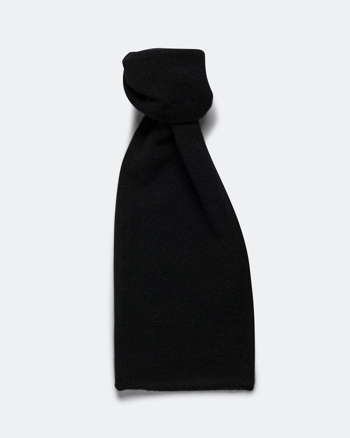 Rier - Scarf - Black Natural Fleece - UP THERE