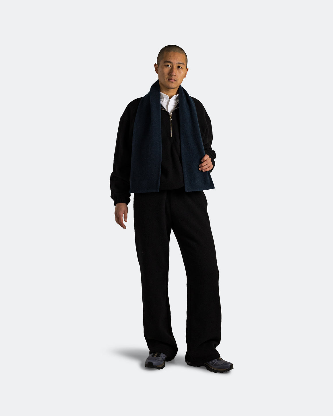 Rier - Scarf - Plombe Natural Fleece - UP THERE