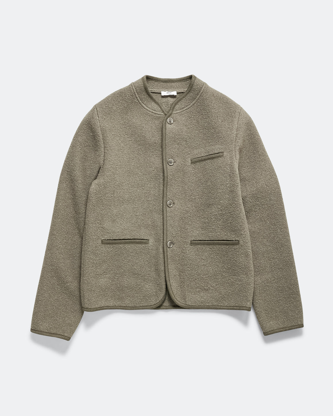 Rier - Walker Jacket - Camoscio Felted Wool - UP THERE