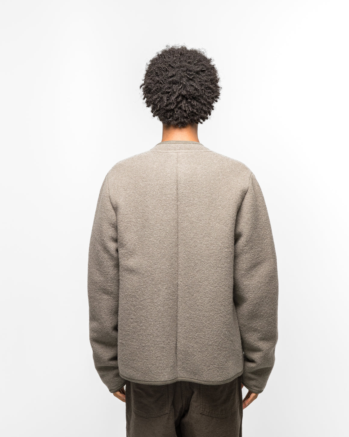 Rier - Walker Jacket - Camoscio Felted Wool - UP THERE