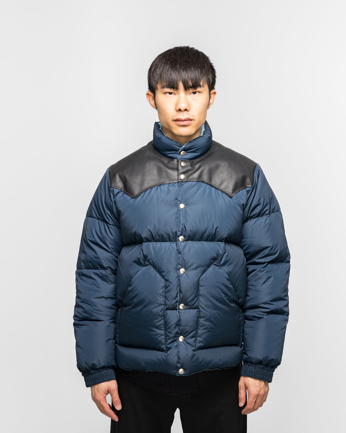 Rocky Mountain Featherbed - Down Jacket - Dark Navy - UP THERE