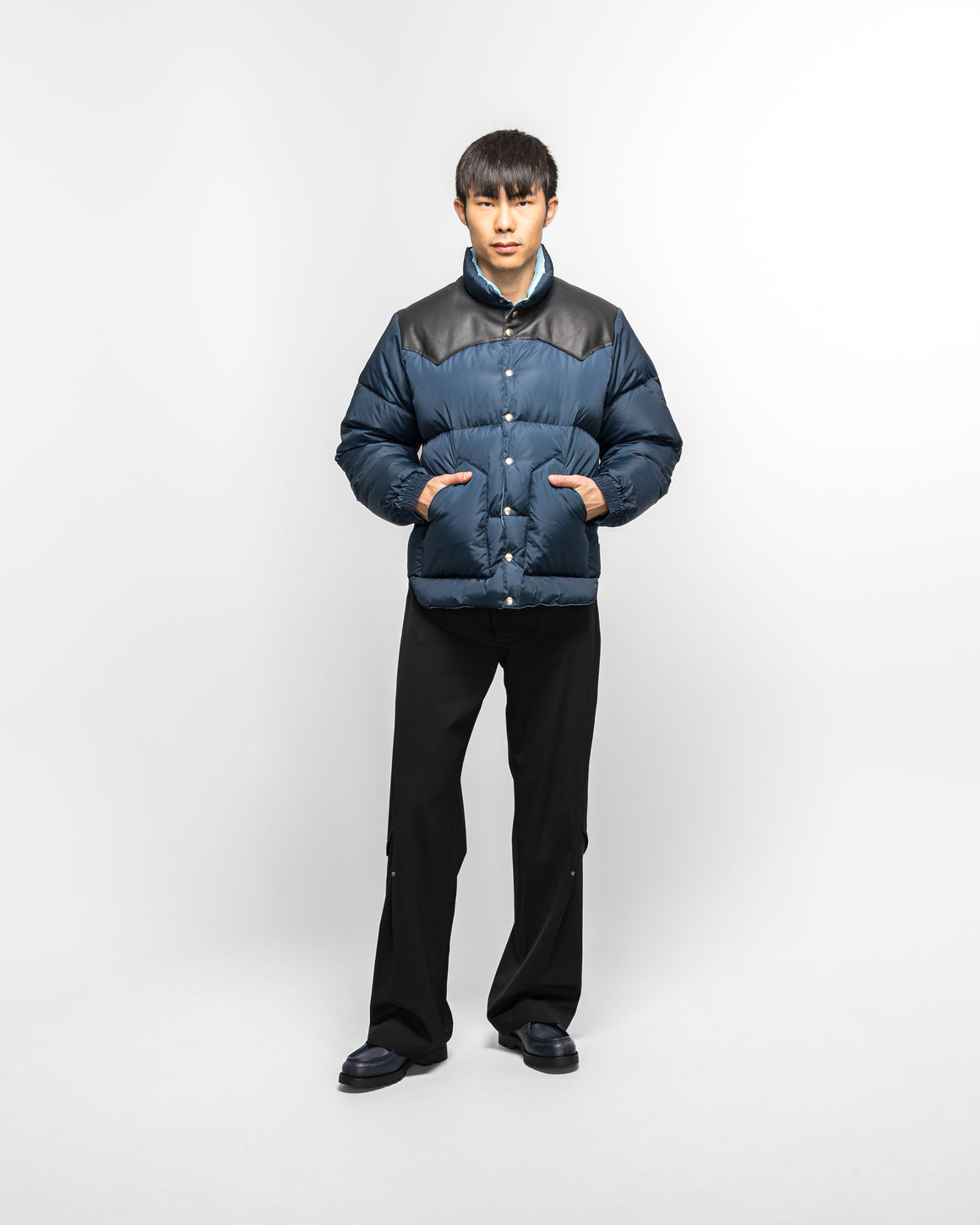 Rocky Mountain Featherbed - Down Jacket - Dark Navy - UP THERE