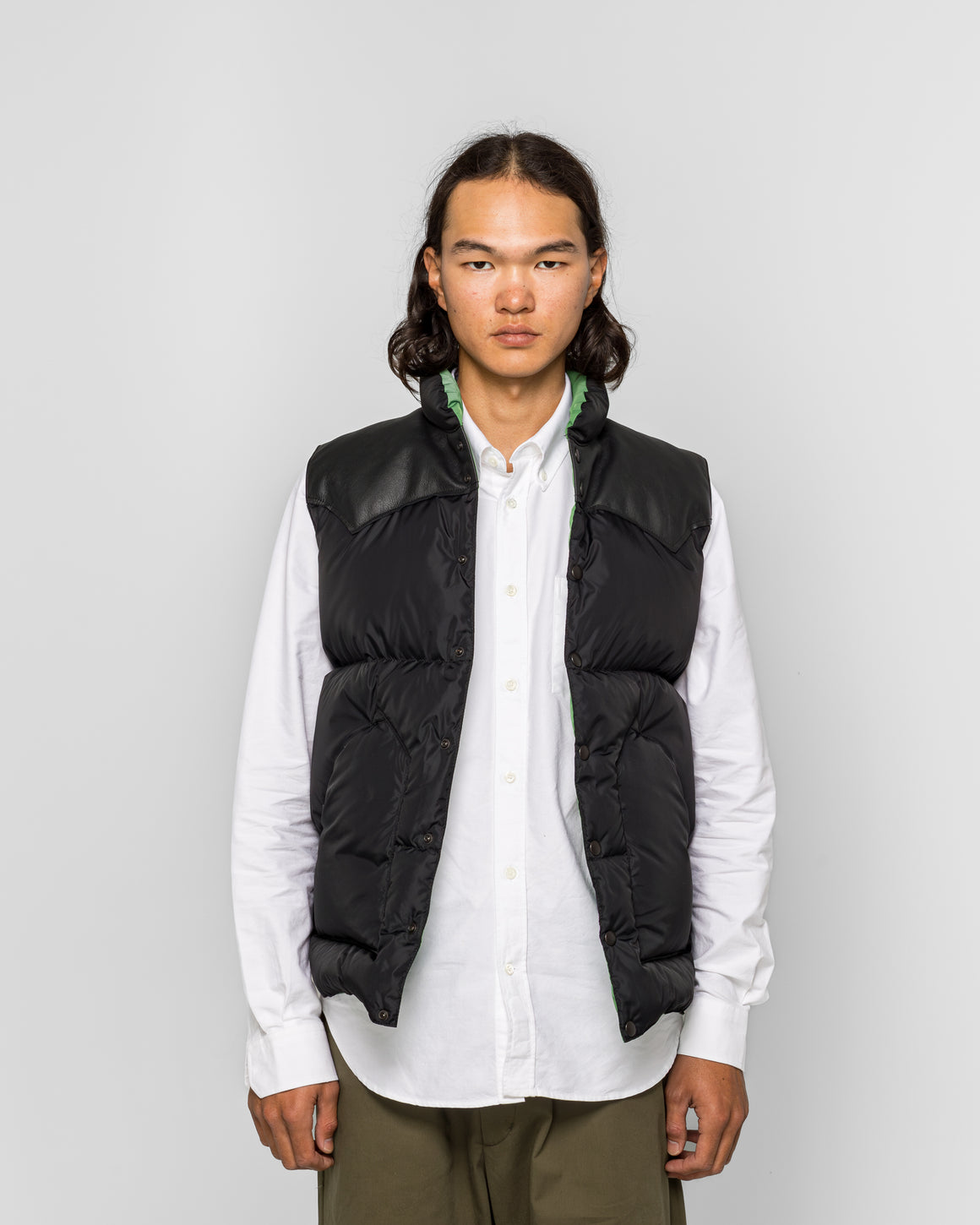 Rocky Mountain Featherbed - Down Vest for UP THERE - Black - UP THERE