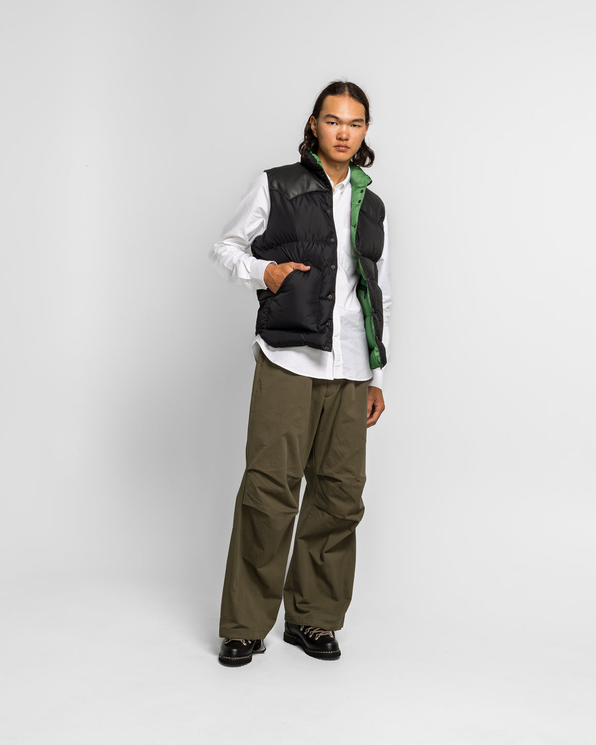 Rocky Mountain Featherbed - Down Vest for UP THERE - Black - UP THERE