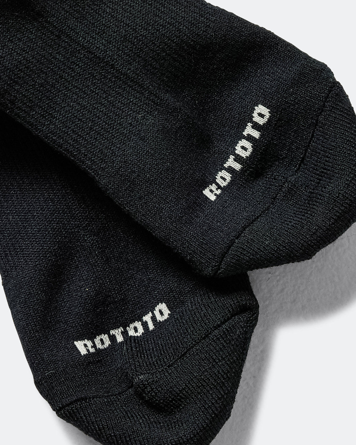 RoToTo - AllRounder Merino Crew - Black - UP THERE