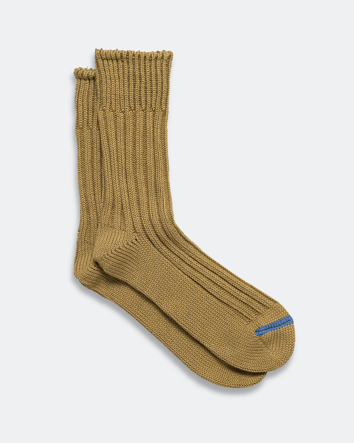 RoToTo - Chunky Ribbed Sock - Olive - UP THERE