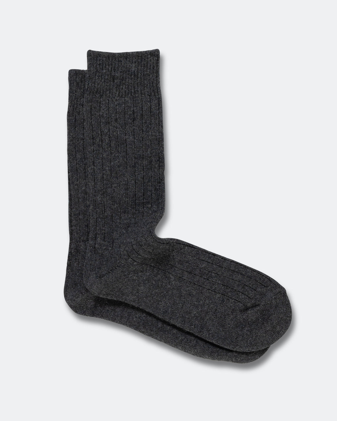 RoToTo - Cotton Wool Sock - Black Tones - UP THERE