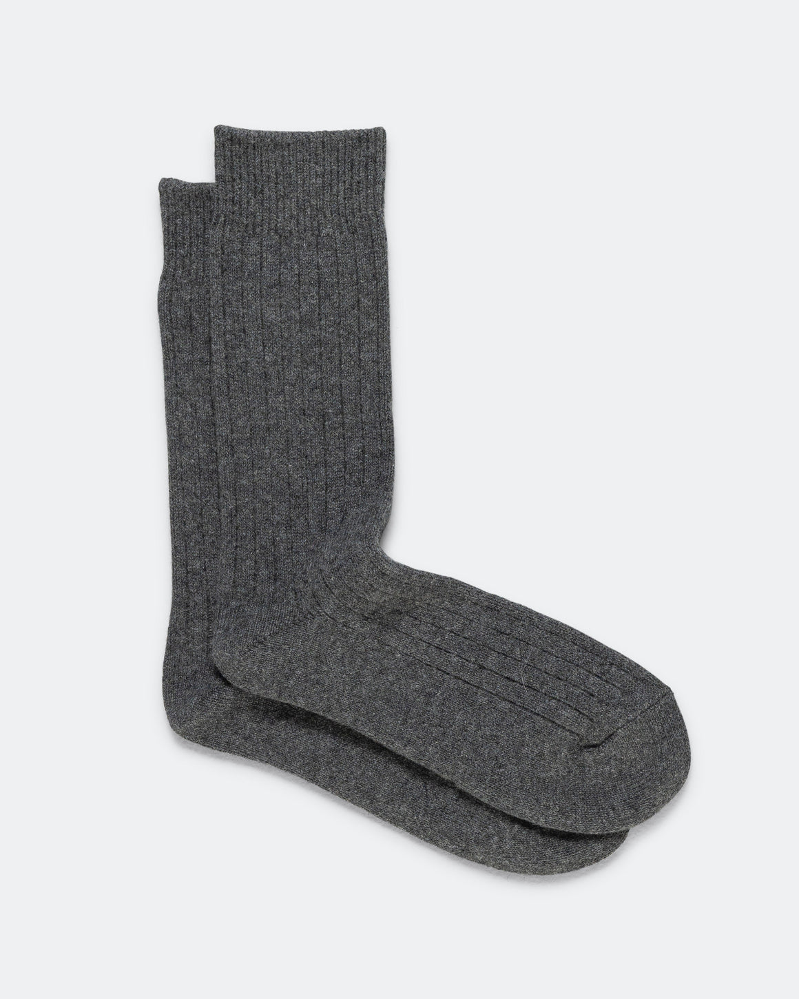 RoToTo - Cotton Wool Sock - Black Tones - UP THERE