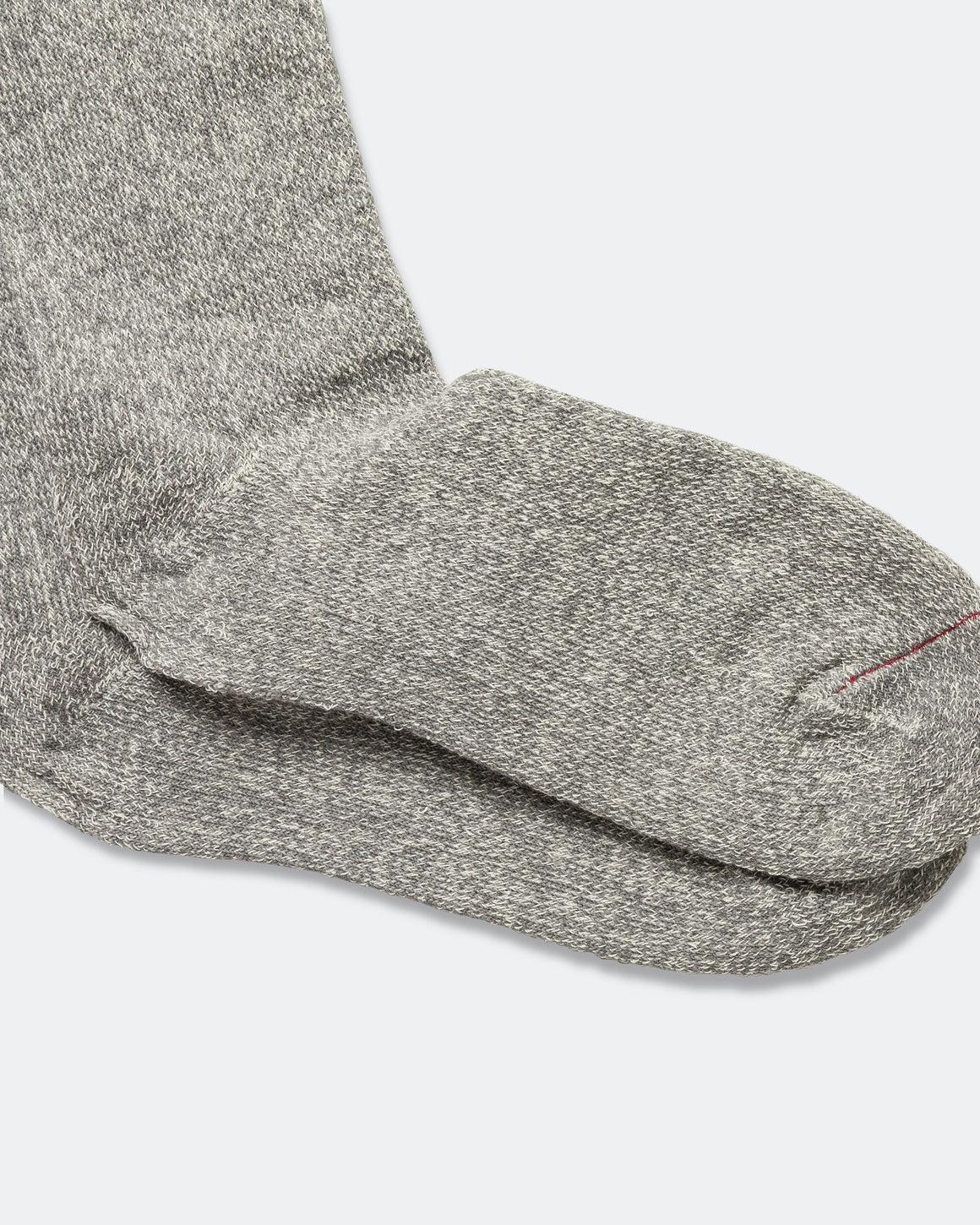 RoToTo - Double Face Crew Sock - Olive/Gray - UP THERE