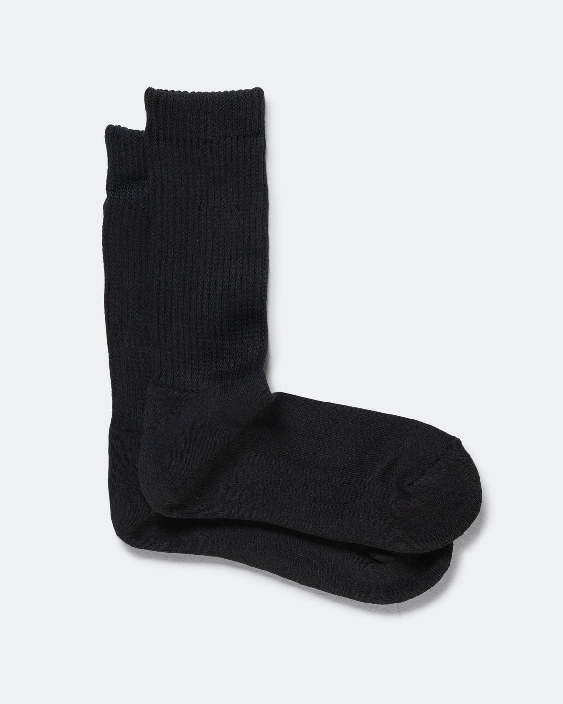 RoToTo - Organic Daily 3 Pack Sock - Black - UP THERE