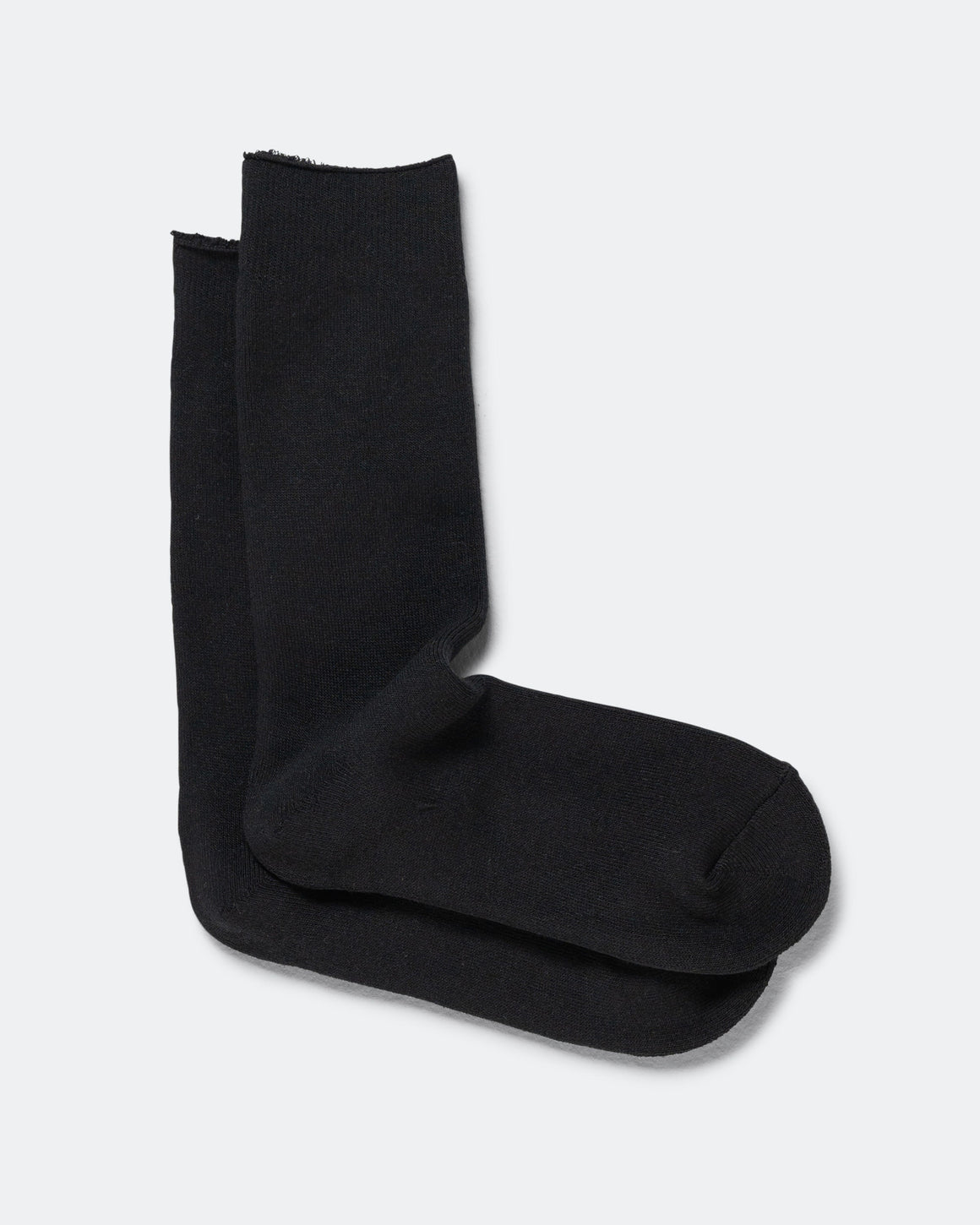 RoToTo - Organic Daily 3 Pack Sock - Black - UP THERE