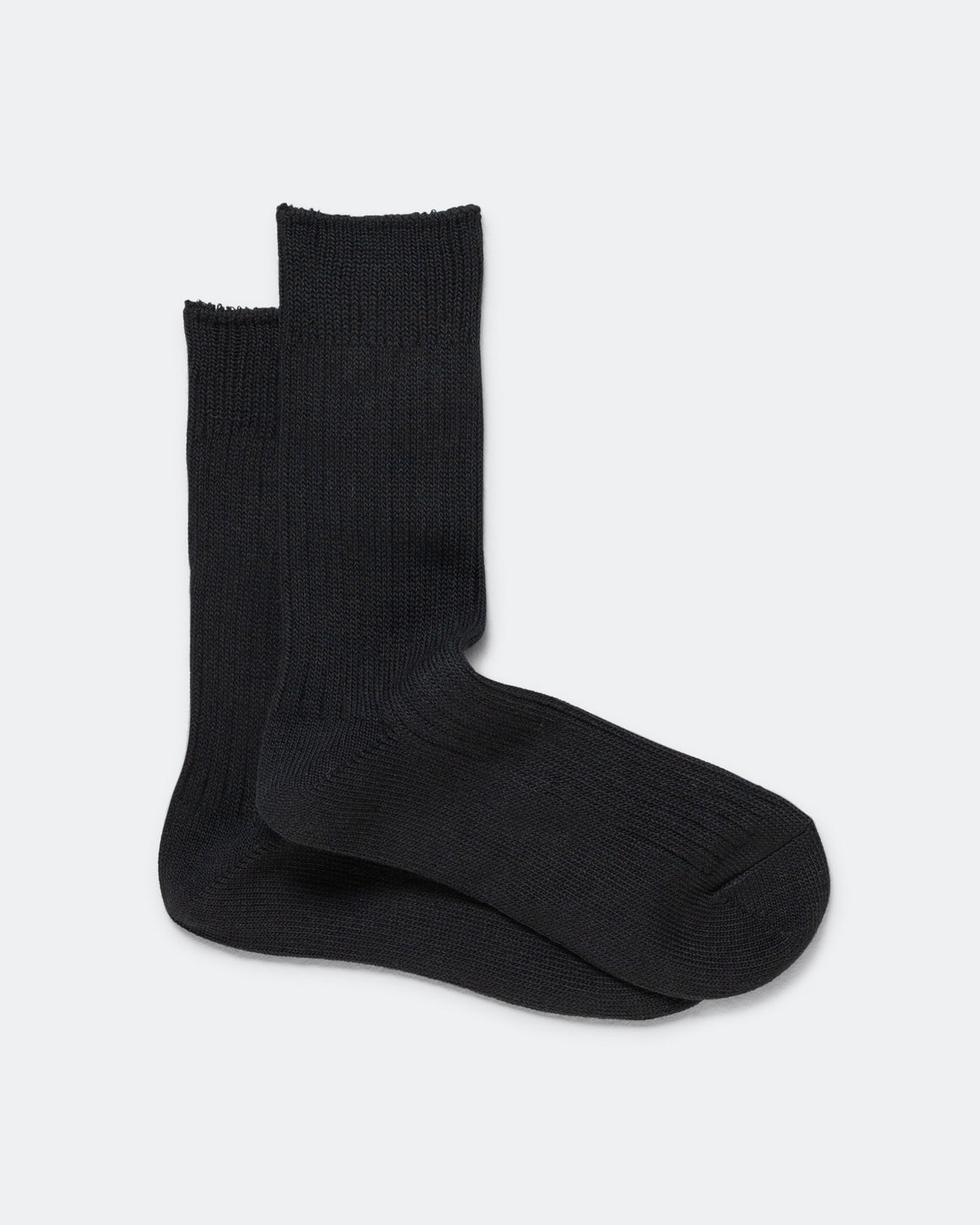 RoToTo - Organic Daily 3 Pack Sock - Black - UP THERE