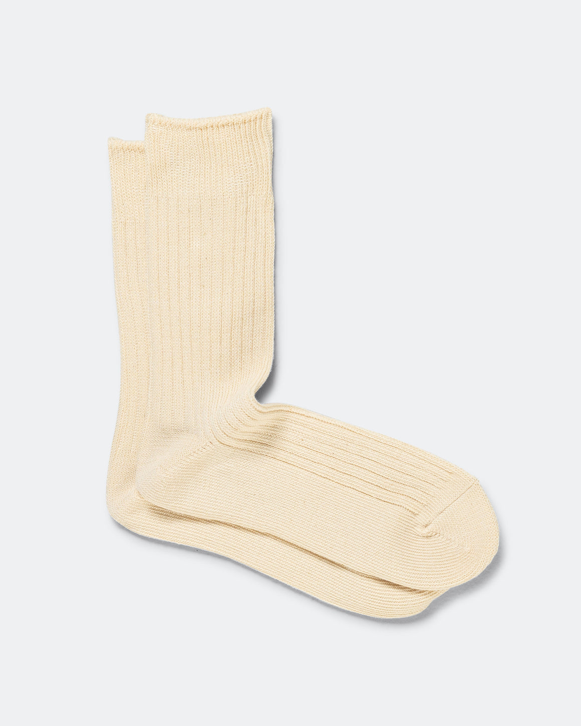 RoToTo - Organic Daily 3 Pack Sock - Ecru - UP THERE