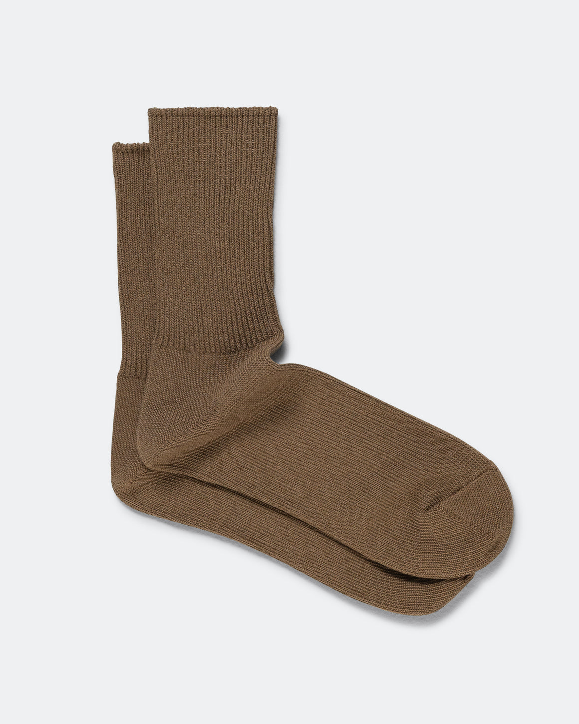 RoToTo - Organic Daily 3 Pack Sock - Khaki Tones - UP THERE