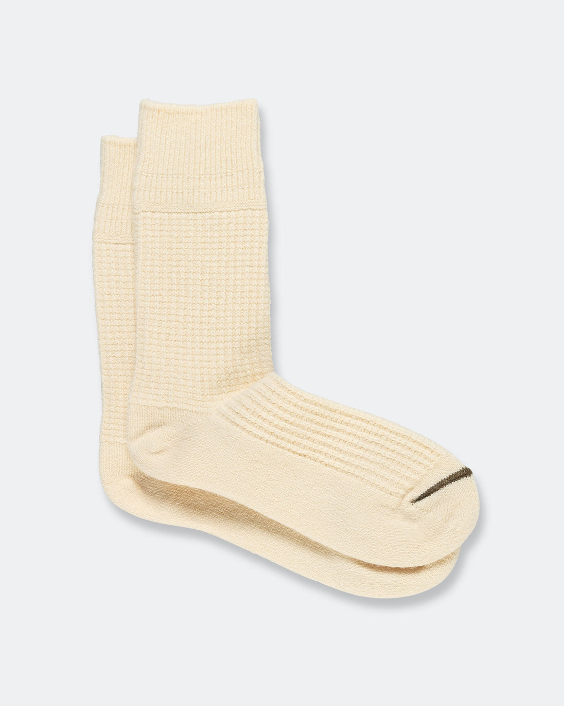 RoToTo - Recycled Cotton Sock 3-Pack - Olive - UP THERE