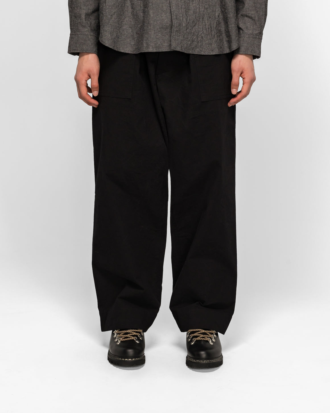 Royce Hill - Drill Pant - Charcoal Viole Cloth - UP THERE
