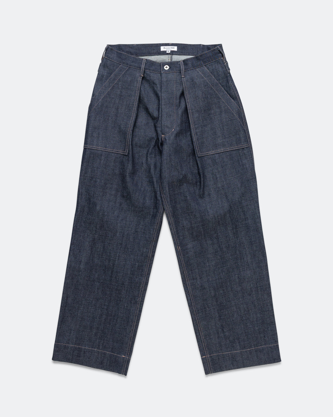 Royce Hill - Drill Pant - Indigo Organic Denim - UP THERE