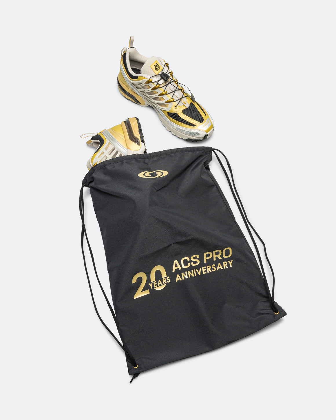 Salomon - ACS Pro 20Y Anniversary - Rich Gold Old/Silver Cloud-Black - UP THERE