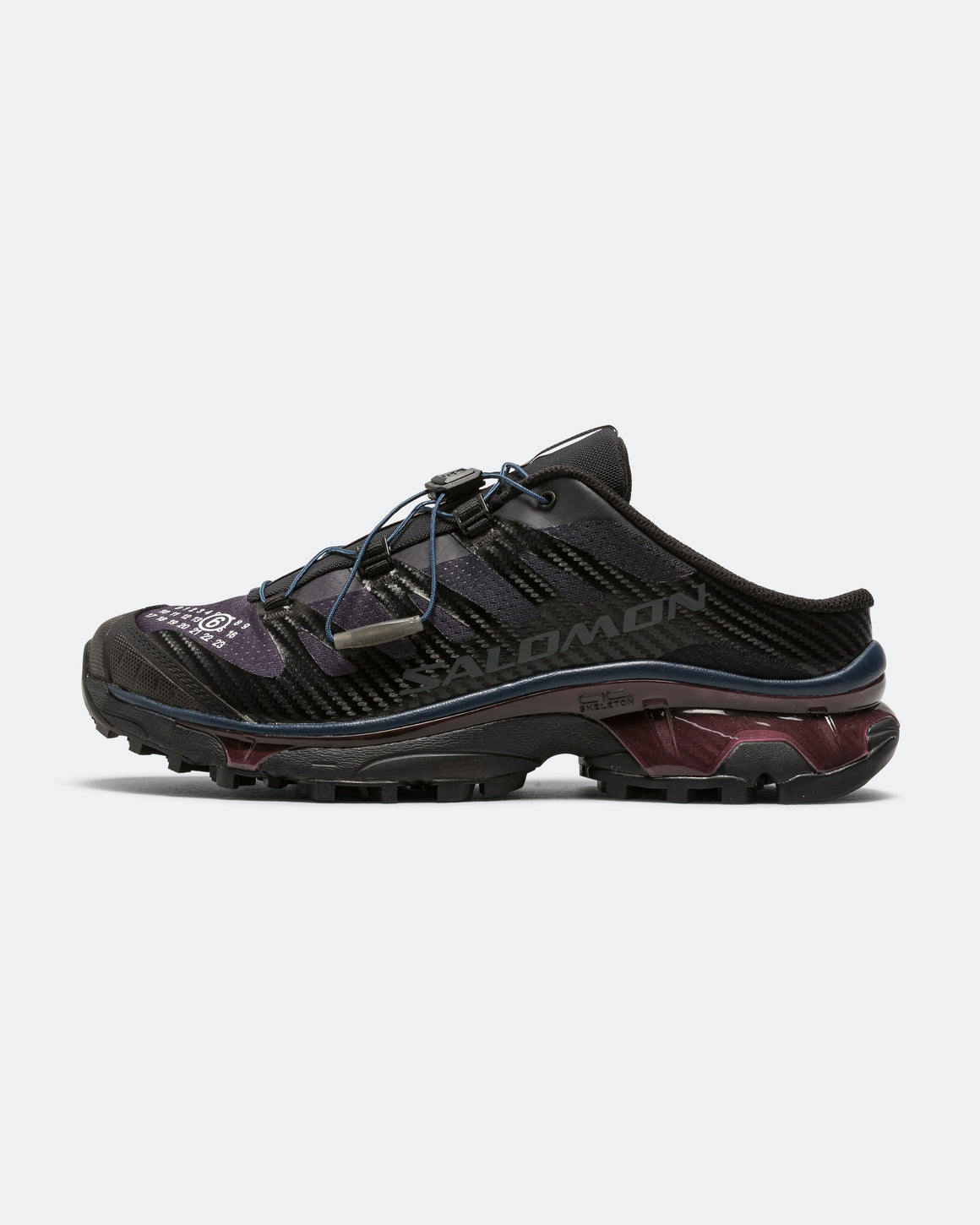 MM6 - XT-4 Mule MM6 x Salomon - Black/Nine Iron-Hunkle Berry Violet - UP THERE