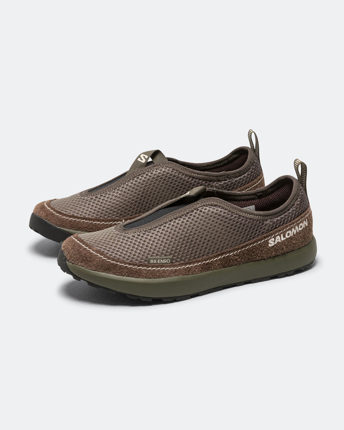 Salomon - RX-Enro x UCHI - Tea/Earth Brown/Olive Night - UP THERE