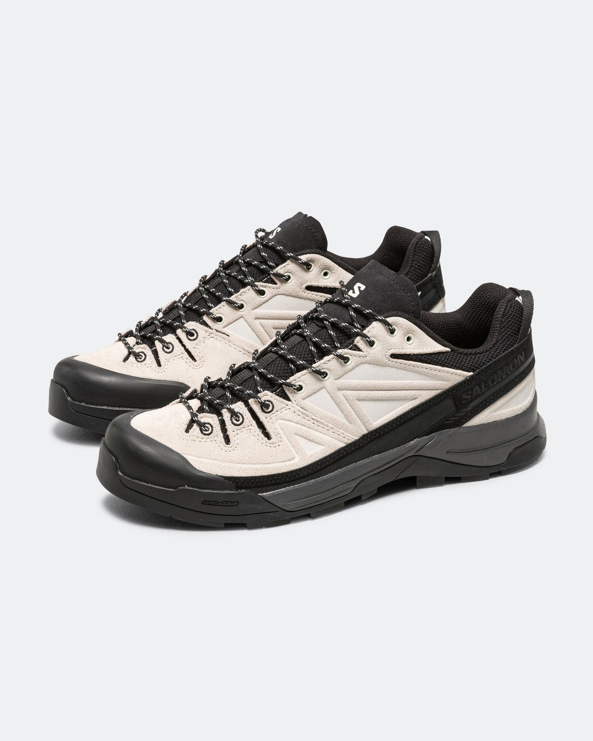 Salomon - X-ALP Leather - Black/Vanilla Ice-Rainy Day - UP THERE