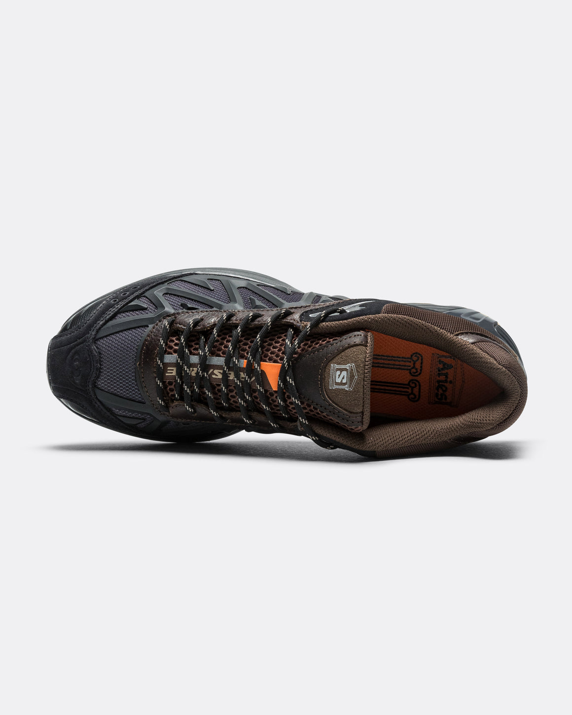 Salomon - XT-Whisper x Aries - Black/Earth Brown-Asphalt - UP THERE