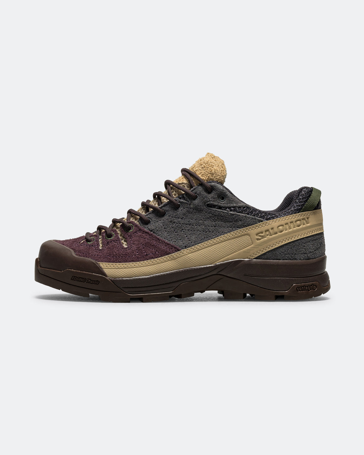 Salomon - X-ALP Suede - Plum Perfect/Nine Iron-Safari - UP THERE
