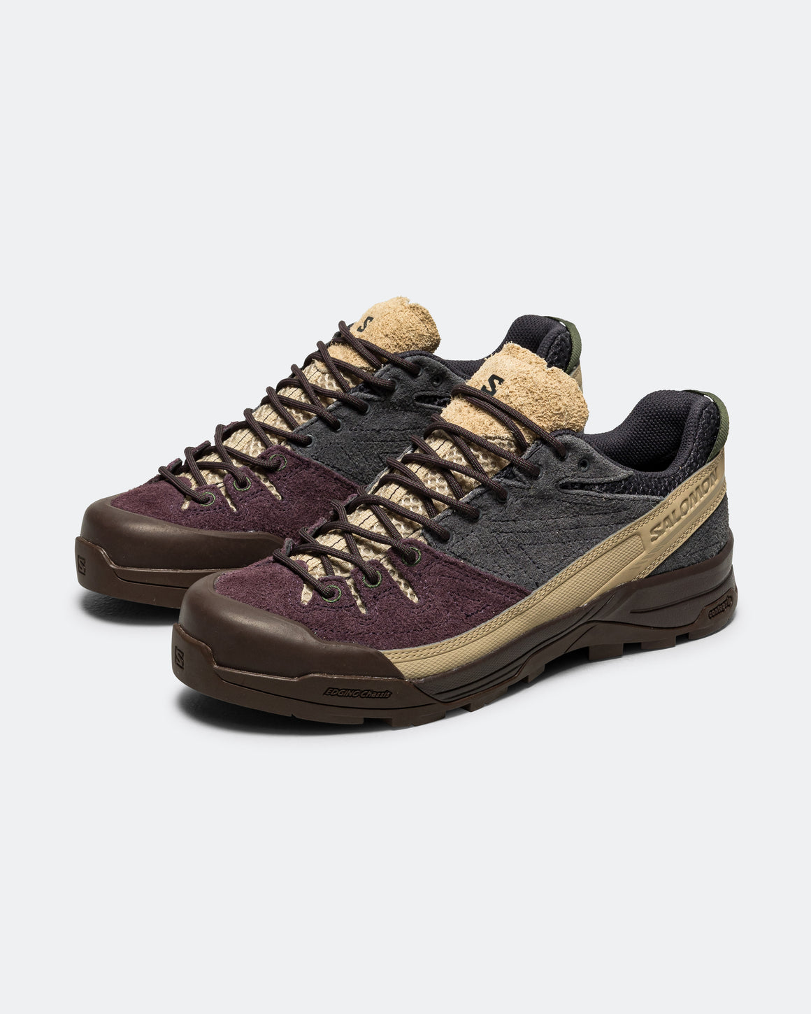 Salomon - X-ALP Suede - Plum Perfect/Nine Iron-Safari - UP THERE