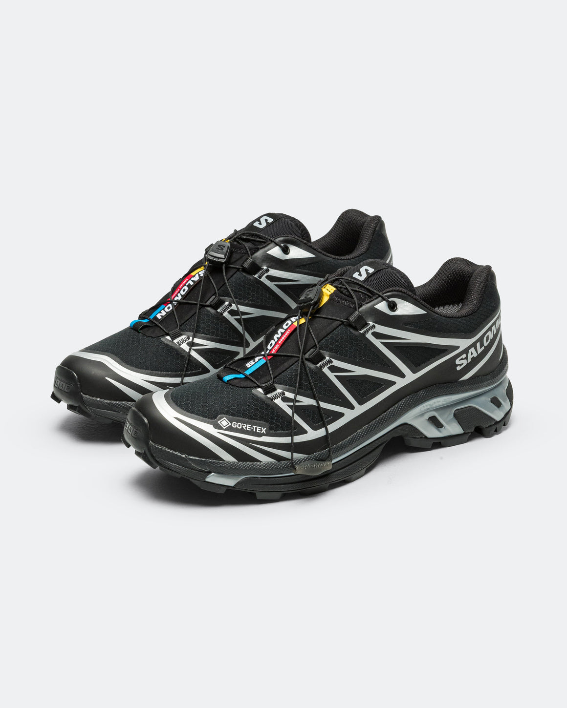 Salomon - XT-6 GORE-TEX® - Black/Footwear Silver - UP THERE