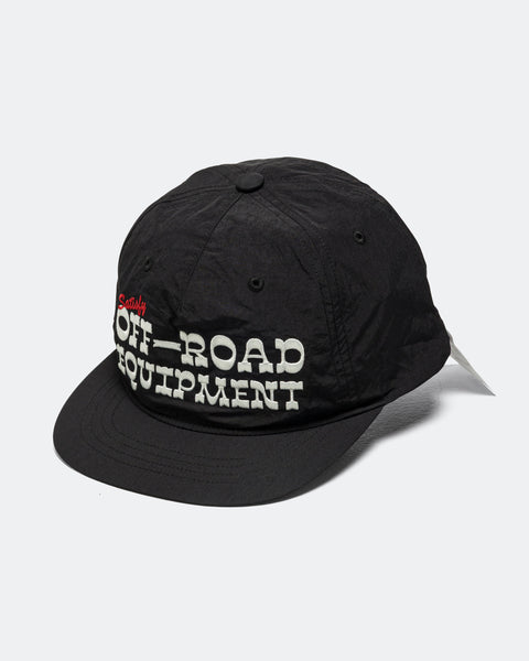 Satisfy - FliteSilk 5 Panel Pinch Cap - Black Off-Road | UP THERE