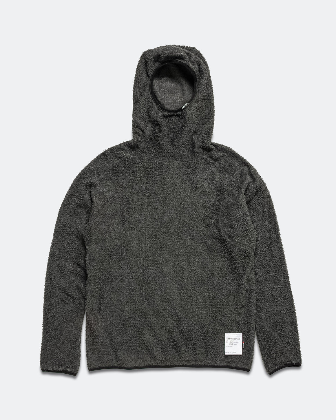 Satisfy - FuzzFleece AD Light Hoodie - Phantom - UP THERE