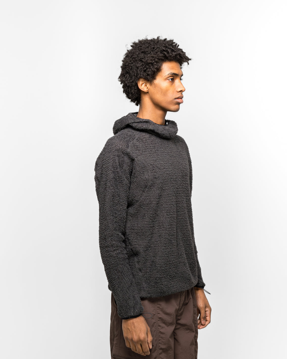 Satisfy - FuzzFleece AD Light Hoodie - Phantom - UP THERE