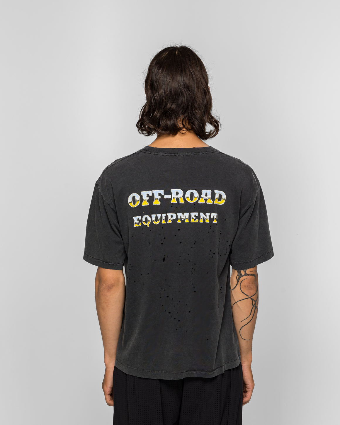 Satisfy - MothTech Truck T-Shirt - Aged Black - UP THERE