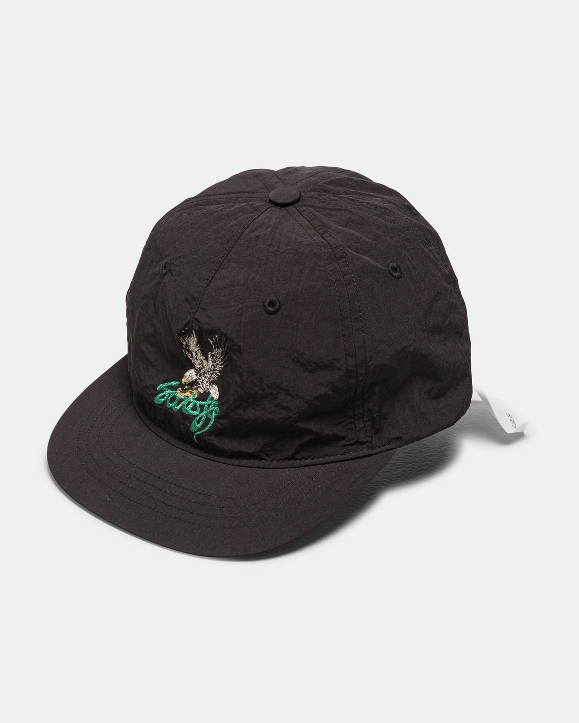 Satisfy - FliteSilk 5 Panel Pinch Cap Matte - Black Eagle - UP THERE