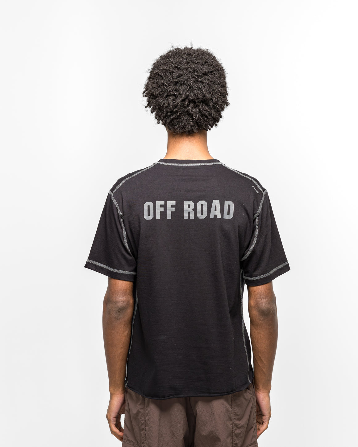 Satisfy - Softcell Cordura T-Shirt - Black - UP THERE